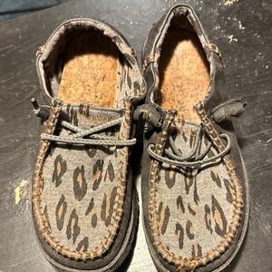 Hey Dude in Leopard and Black